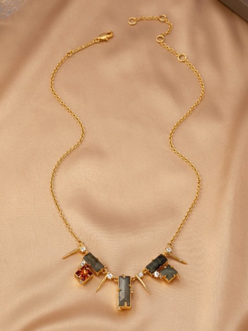 Alexis Bittar Sparkling Stone Pav�� Necklace